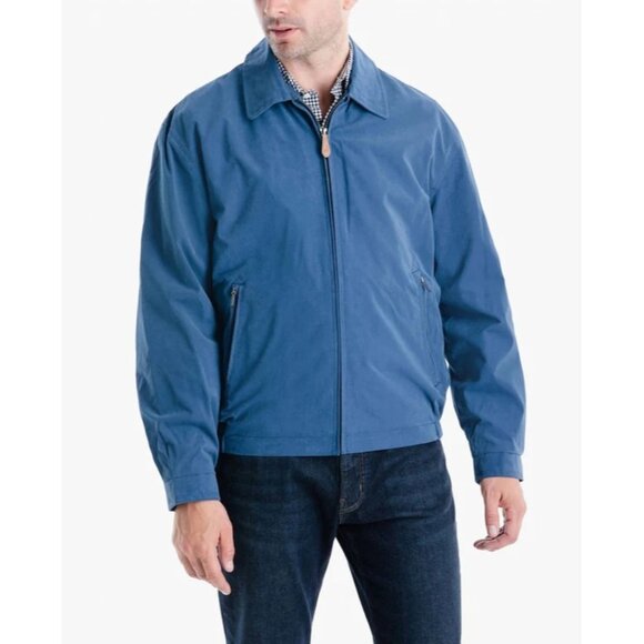 London Fog Men's Auburn Zip-Front Golf Jacket Pacific Blue size XXL NEW - Picture 3 of 10